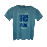 CAMISETA RUN FUN MANGA CURTA KIDS - Kailash